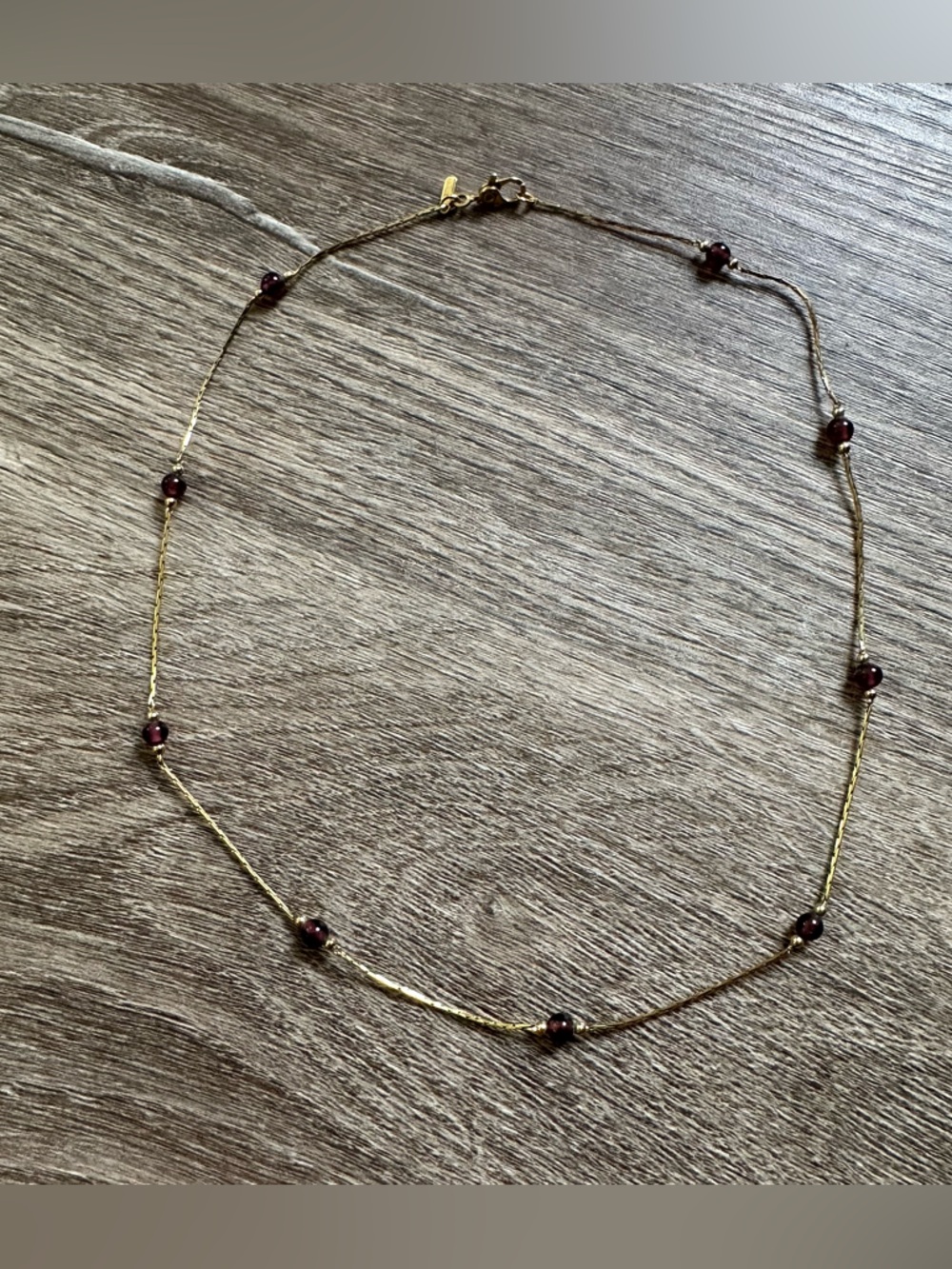 Monet Gold-Tone Necklace with Colored Beads